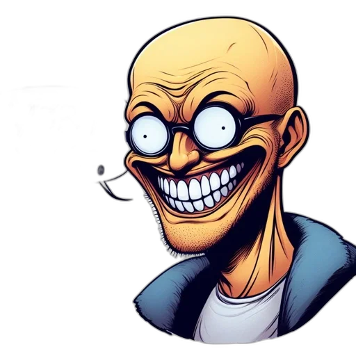 face, mask, creature, robot, comic book art, concept art, cartoon, watercolor transparent PNG cut-out