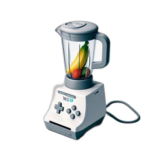 robot, food, weapon, animal, 3d render, vaporwave, pixel art, concept art transparent PNG cut-out