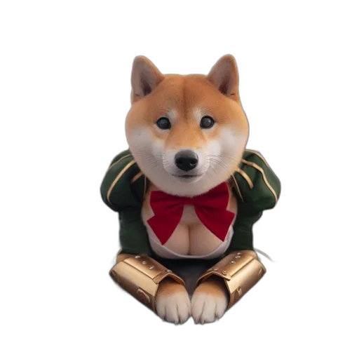 staff, animal, jacket, weapon, 3d render, pixel art, concept art, photorealistic transparent PNG cut-out