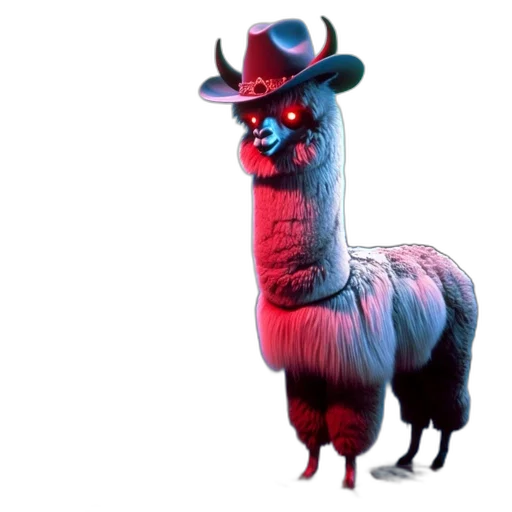 animal, hat, creature, mask, 3d render, concept art, photorealistic, pixel art transparent PNG cut-out