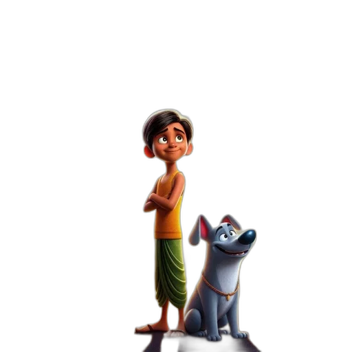 animal, concept art, 3d render, cartoon, comic book art, underwater, forest, beach transparent PNG cut-out