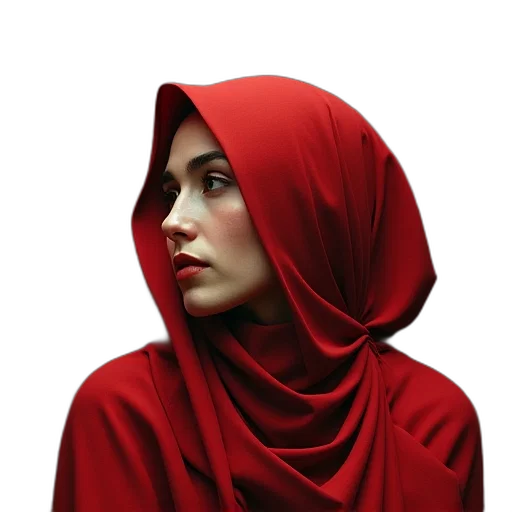 face, dress, jacket, mask, photorealistic, 3d render, concept art, oil painting transparent PNG cut-out