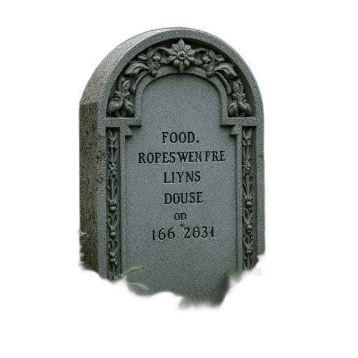 food, zachary, stephens, grave transparent PNG cut-out
