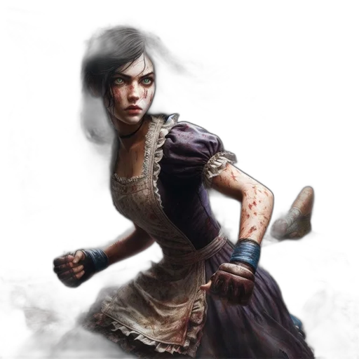 sword, weapon, staff, dress, fantasy art, concept art, photorealistic, comic book art transparent PNG cut-out
