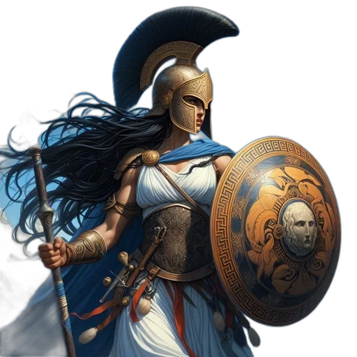 sword, fantasy art, concept art, comic book art, photorealistic, blue, female, warrior transparent PNG cut-out