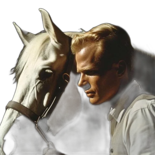 photorealistic, oil painting, fantasy art, concept art, outer space, man, blonde, hair transparent PNG cut-out