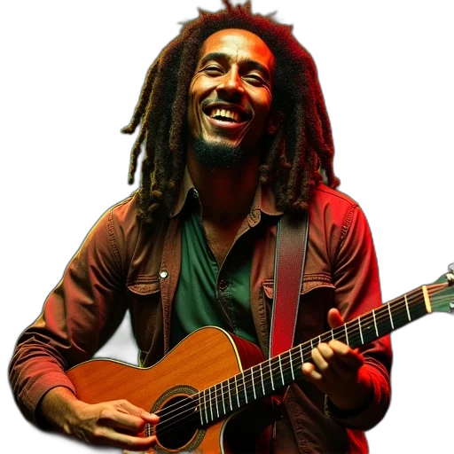 legend, bob, marley, wailers transparent PNG cut-out