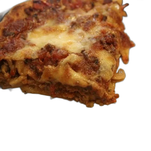 food, crown, jacket, face, photorealistic, 3d render, slice, lasagna transparent PNG cut-out