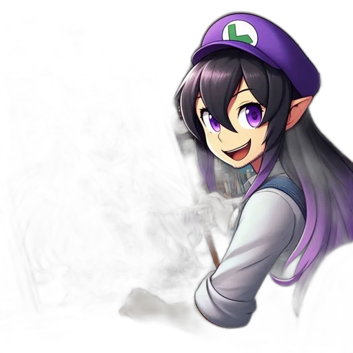 staff, hat, weapon, face, pixel art, anime, fantasy art, concept art transparent PNG cut-out