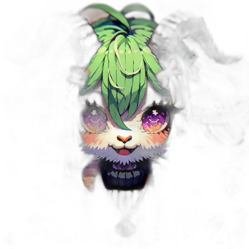 mask, creature, face, hat, pixel art, concept art, fantasy art, anime transparent PNG cut-out