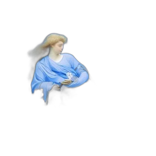 staff, dress, jewelry, hat, pixel art, 3d render, vaporwave, photorealistic transparent PNG cut-out