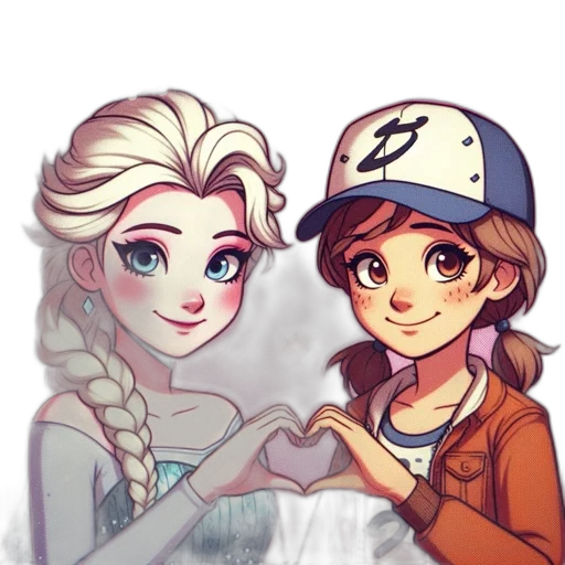 pixel art, cartoon, anime, concept art, fire, pastel, blue, two transparent PNG cut-out