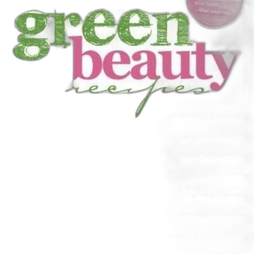 green, book, cover, titled, beauty, recipes, featuring, various transparent PNG cut-out