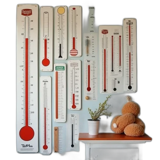 staff, thermometer, thermosphere, word, wall, cards transparent PNG cut-out