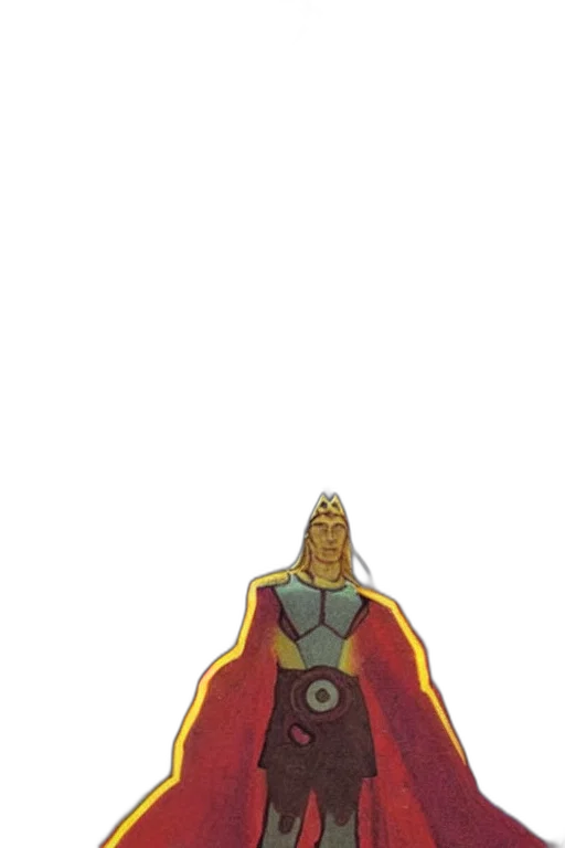 crown, sword, staff, jacket transparent PNG cut-out