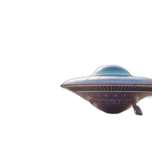 hat, car, robot, creature, 3d render, concept art, photorealistic, outer space transparent PNG cut-out