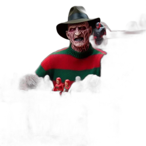 creature, mask, hat, staff, concept art, pixel art, 3d render, fantasy art transparent PNG cut-out