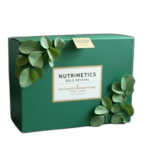 green, box, label, reads, nutrimetics, sole, revival, footcare transparent PNG cut-out