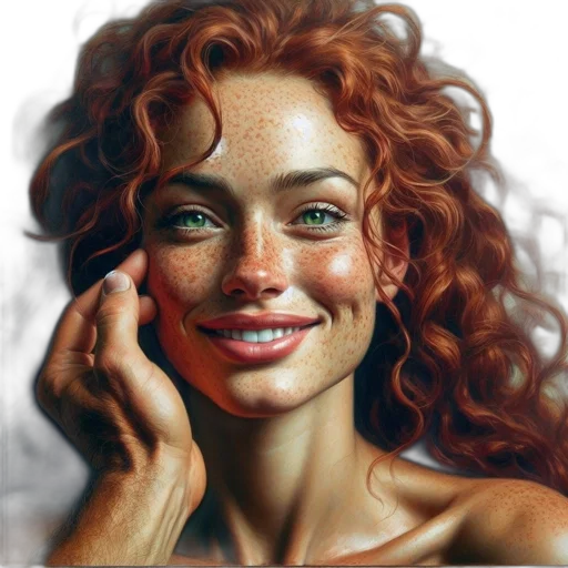 face, robot, jewelry, mask, photorealistic, oil painting, fantasy art, concept art transparent PNG cut-out