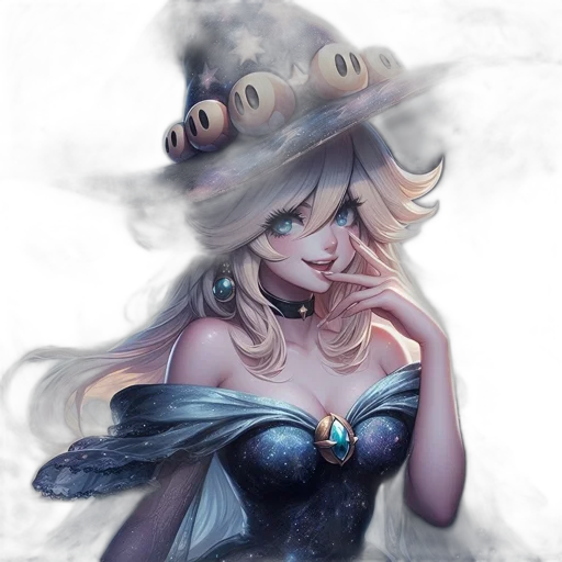 mask, face, dress, crown, fantasy art, concept art, watercolor, anime transparent PNG cut-out