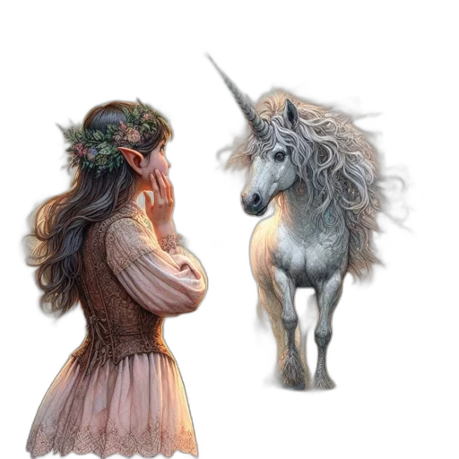 dragon, creature, animal, fantasy art, concept art, photorealistic, watercolor, forest transparent PNG cut-out