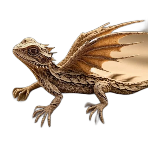 dragon, animal, jewelry, creature, fantasy art, photorealistic, concept art, 3d render transparent PNG cut-out