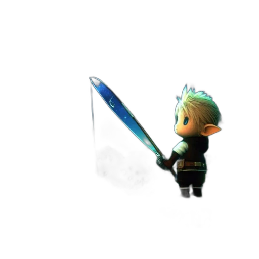 sword, staff, weapon, umbrella, 3d render, concept art, pixel art, fantasy art transparent PNG cut-out