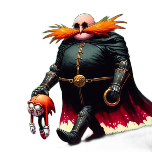 staff, creature, mask, animal, concept art, fantasy art, 3d render, comic book art transparent PNG cut-out