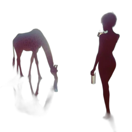 creature, dress, animal, robot, concept art, 3d render, fantasy art, anime transparent PNG cut-out