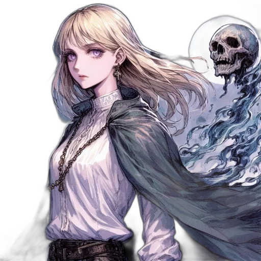 jacket, sword, fantasy art, concept art, watercolor, comic book art, fire, snow transparent PNG cut-out