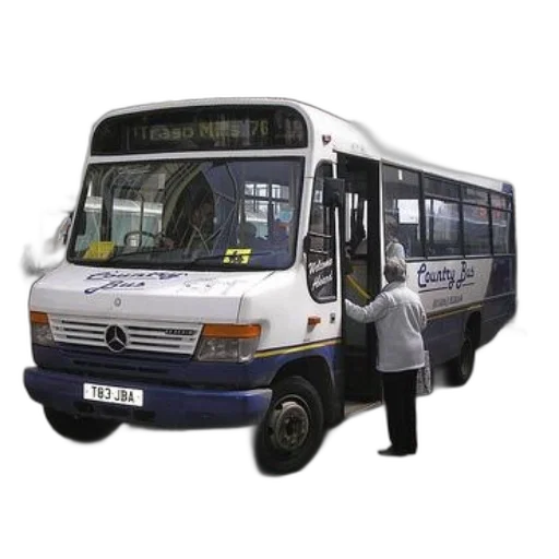 car, staff, 3d render, photorealistic, concept art, white, blue, bus transparent PNG cut-out