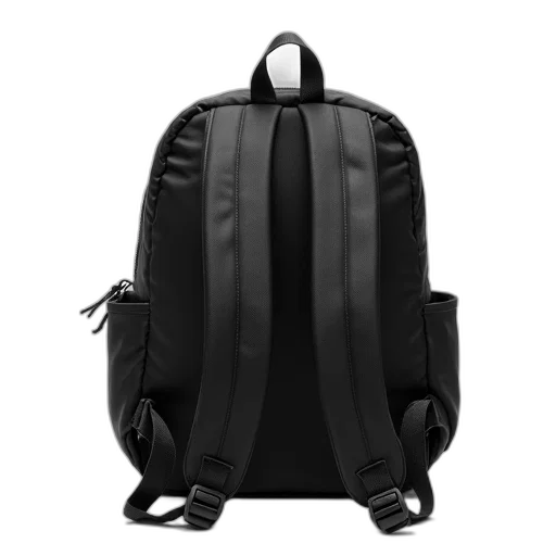 jacket, 3d render, photorealistic, black, backpack, textured, surface, multiple transparent PNG cut-out
