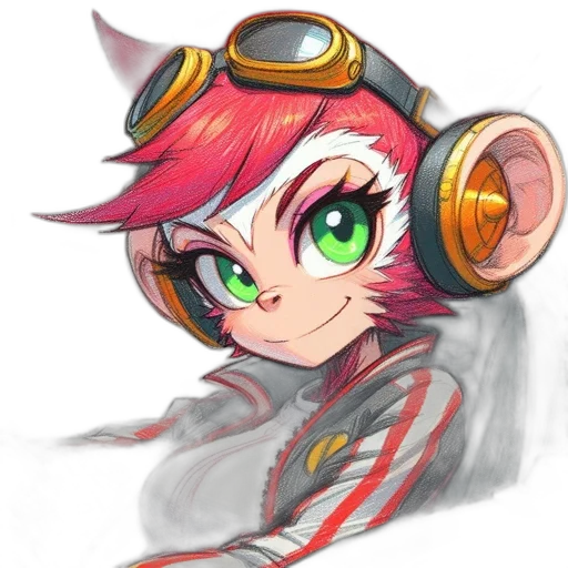 staff, robot, concept art, anime, cartoon, fantasy art, animated, character transparent PNG cut-out