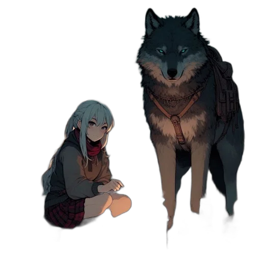 creature, animal, mask, weapon, concept art, pixel art, fantasy art, anime transparent PNG cut-out