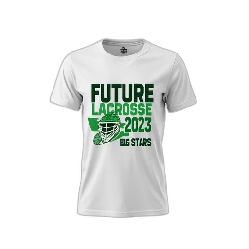 white, t-shirt, green, graphic, design, featuring, text, future transparent PNG cut-out