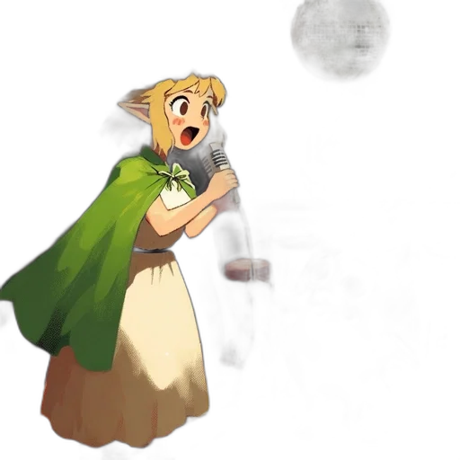 dress, staff, bottle, weapon, concept art, pixel art, watercolor, fantasy art transparent PNG cut-out