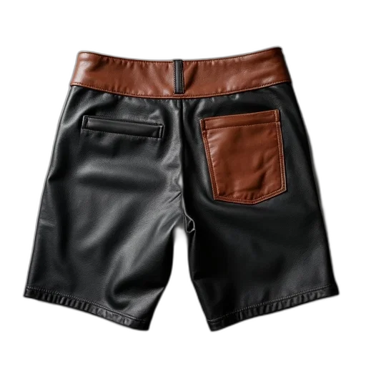 jacket, dark, earth tones, pair, black, leather, shorts, brown transparent PNG cut-out