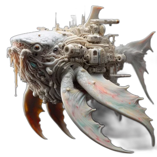 weapon, dragon, creature, concept art, fantasy art, 3d render, photorealistic, image transparent PNG cut-out