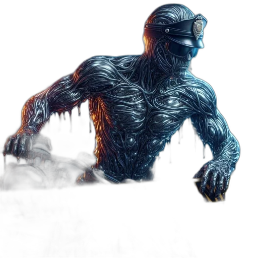creature, animal, robot, mask, concept art, comic book art, 3d render, fantasy art transparent PNG cut-out