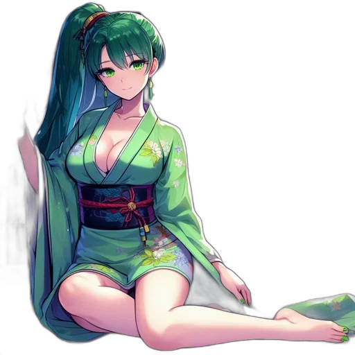 dress, dragon, staff, weapon, anime, pixel art, concept art, vaporwave transparent PNG cut-out
