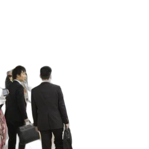 staff, 3d render, passengers, waiting, subway, station, train, arriving transparent PNG cut-out