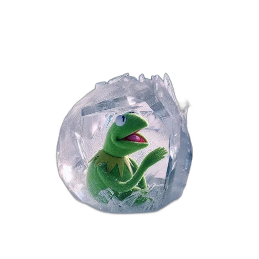 bottle, food, animal, mask, photorealistic, 3d render, concept art, frog transparent PNG cut-out