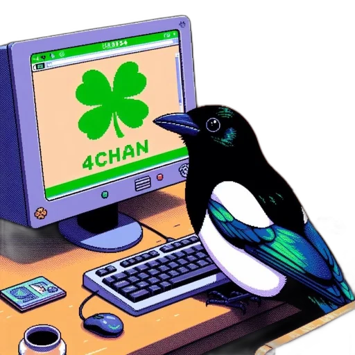 animal, jewelry, robot, vaporwave, pixel art, cyberpunk, 3d render, green transparent PNG cut-out