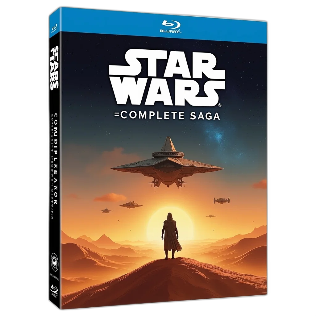 concept art, outer space, cover, star, wars, complete, saga, blu-ray transparent PNG cut-out