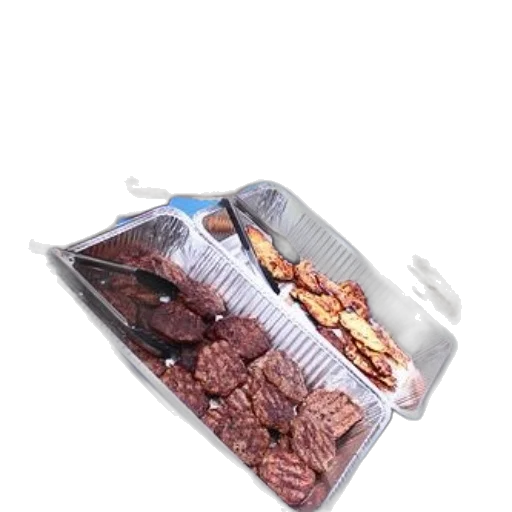 food, jewelry, 3d render, photorealistic, variety, grilled, meats, vegetables transparent PNG cut-out