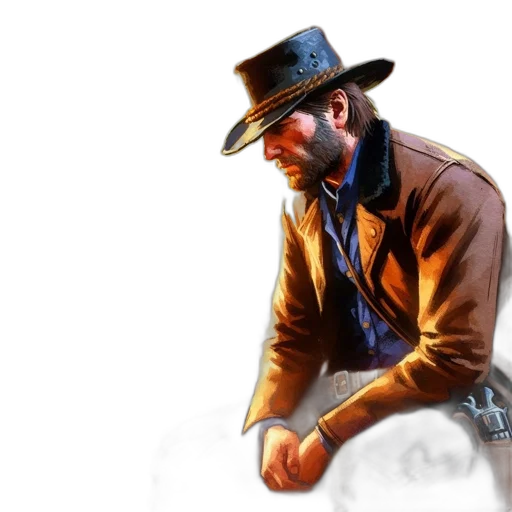 staff, hat, jacket, weapon, concept art, photorealistic, fantasy art, comic book art transparent PNG cut-out