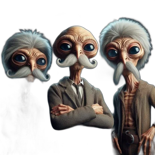 staff, mask, concept art, 3d render, fantasy art, cartoon, outer space, three transparent PNG cut-out