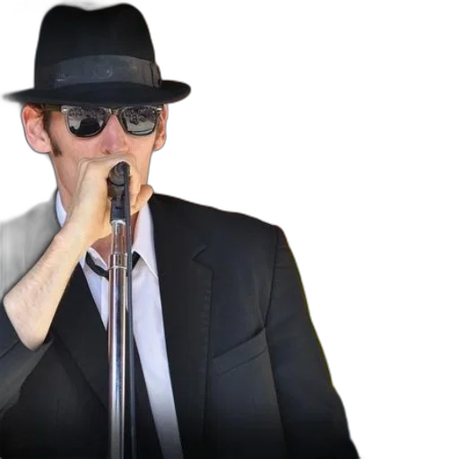 hat, jacket, cartoon, man transparent PNG cut-out