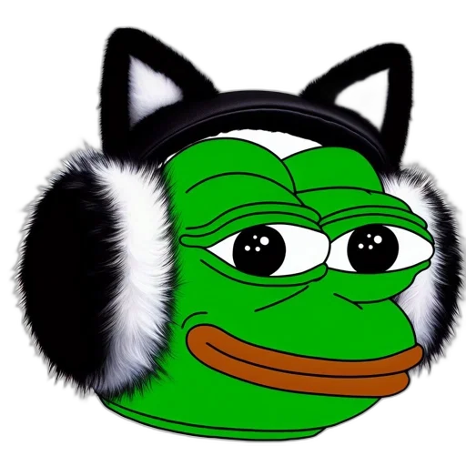 animal, mask, face, creature, cartoon, frog, cat, ears transparent PNG cut-out