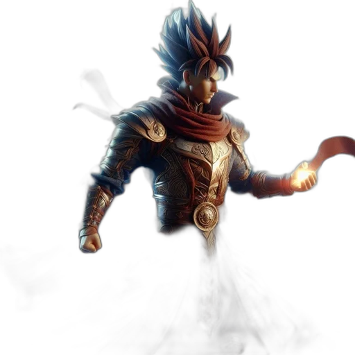 dragon, staff, mask, sword, concept art, fantasy art, 3d render, pixel art transparent PNG cut-out